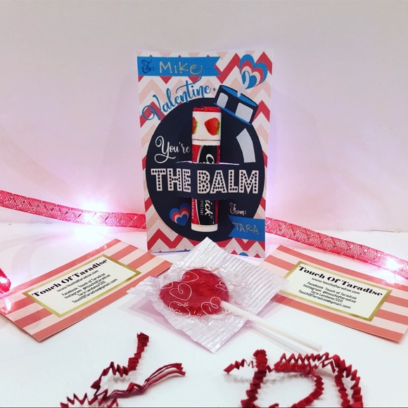 “You’re the Balm” Chapstick Card Holder Valentine - Picture 2 of 2